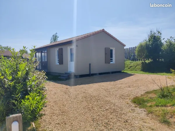 Chalet 65m² avec terrain 350m² sous garantie decennale