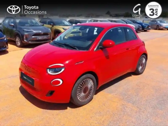 Fiat 500 e 118ch (red) my23