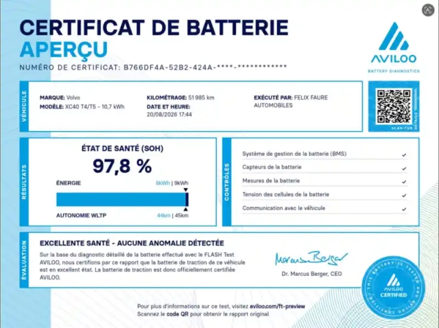 Volvo Xc40 t4 recharge 129+82 ch dct7 — photo 26