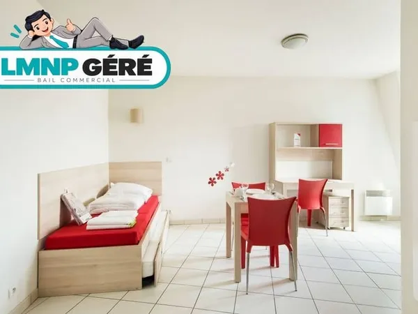 Studio étudiant - investissement LMNP géré - idéal investisseur