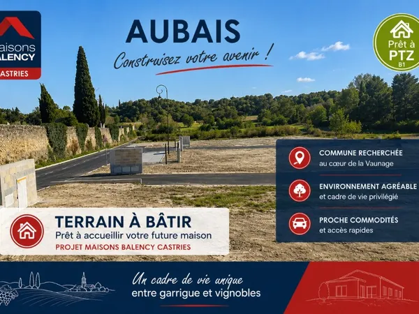 Terrain 500 m²