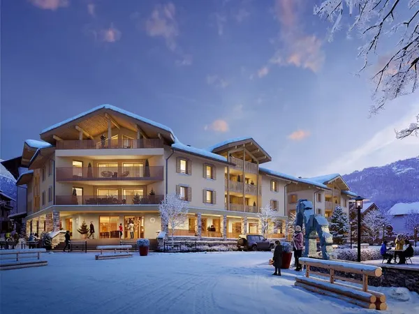 Esprit village à Samoëns, un refuge au 2e étage et un balcon de 9,36 m² pour des matins alpins