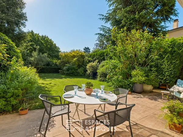 Duplex avec jardin à quelques pas du centre village de Sainte-Foy-Lès-Lyon