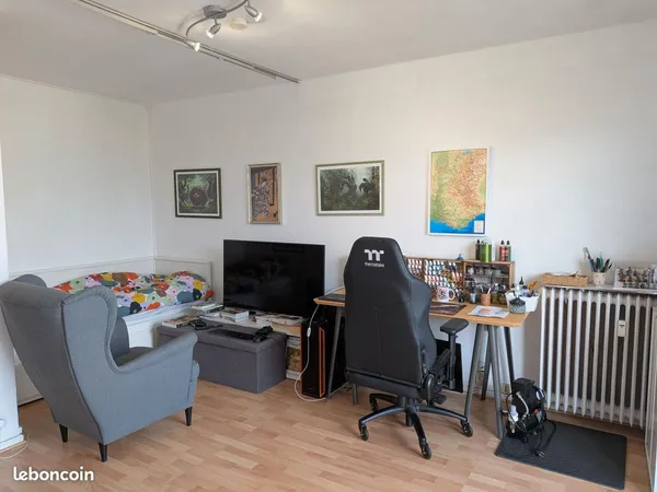 Lumineux studio 26m2 vue montagnes