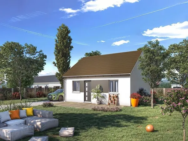 Projet de construction d'une maison 49 m² avec terrain à SAINT-VRAIN (91)
