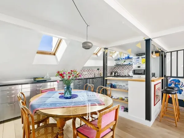 Vente appartement - Paris 3 - Turenne - Dernier étage - Deux chambres