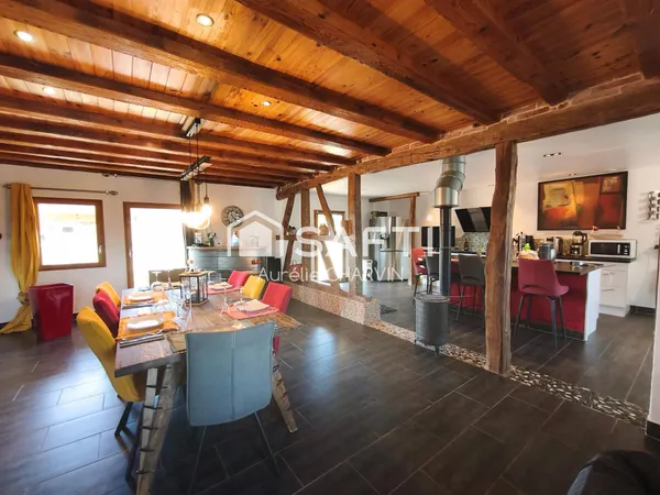 FERME BRESSANE RENOVEE ,TERRAIN 4058 M2