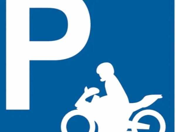 Place de parking moto