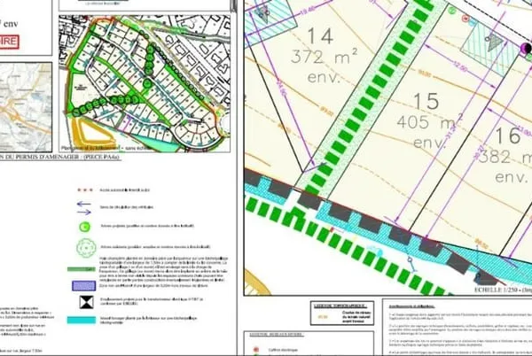 Terrain 405 m²