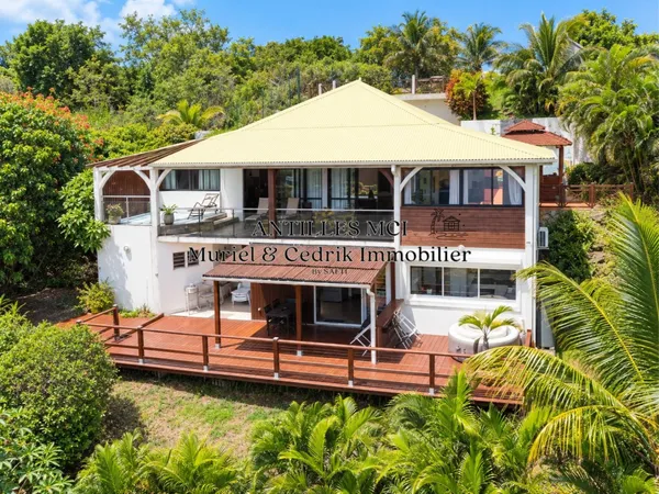 Villa créole, vue mer et espaces modulables