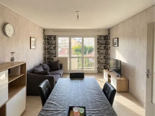 T3 lumineux + bureau, balcon et garage - Cours Fauriel
