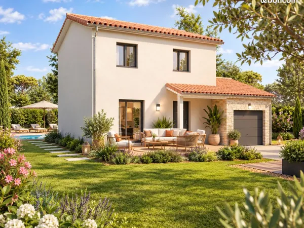 Maison contemporaine de 87 m² avec terrain de 279 m² à Saint-Laurent-de-la-Salanque (66250) - 3 cham