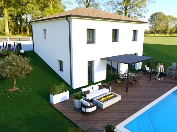 Maison 100M² terrain 1000M²