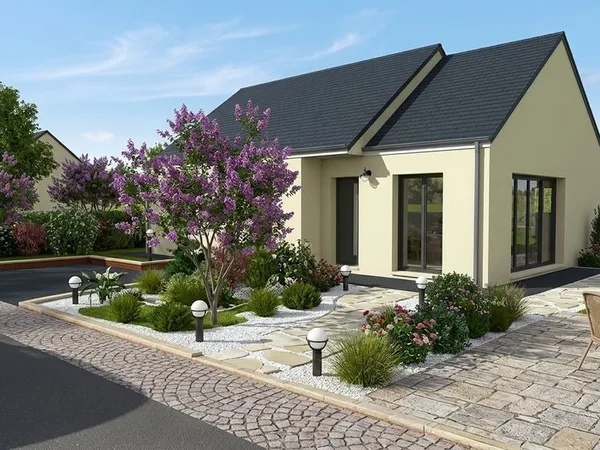 Maison neuve 3 chambres à Saint-Jean-le-Blanc - terrasse et