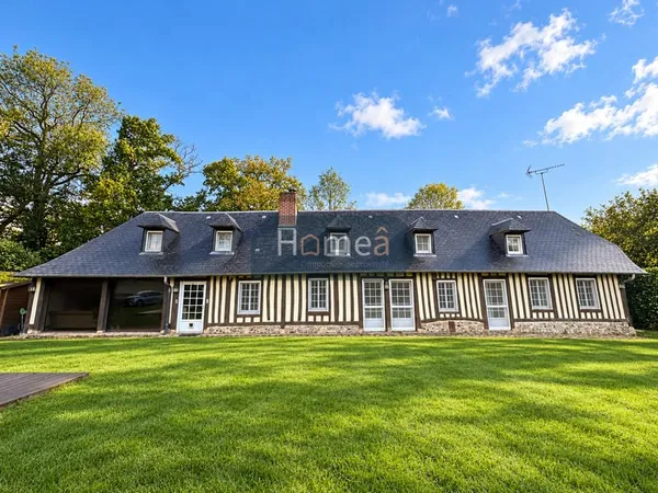 MAGNIFIQUE LONGERE NORMANDE - 3 SUITES PARENTALES