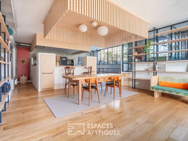 Loft dans une ancienne imprimerie