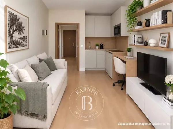Appartement 1 pièce 15 m²