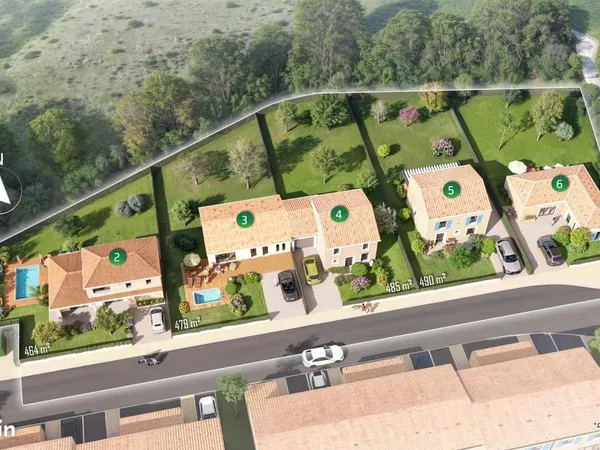 Terrain 520 m² Le Thor