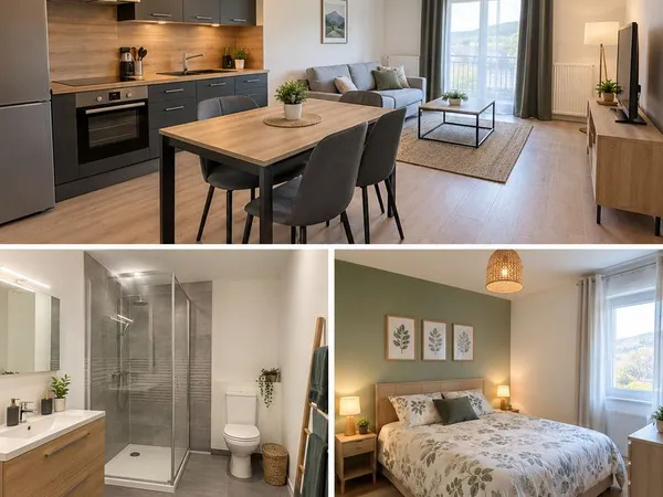 Appartement meublé 52m2