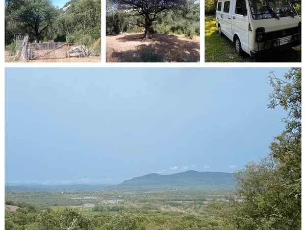 TERRAIN DE LOISIRS CLÔTURÉ eau + jardin potager /camping-car Non inondable 40MN de MONTPELLIER