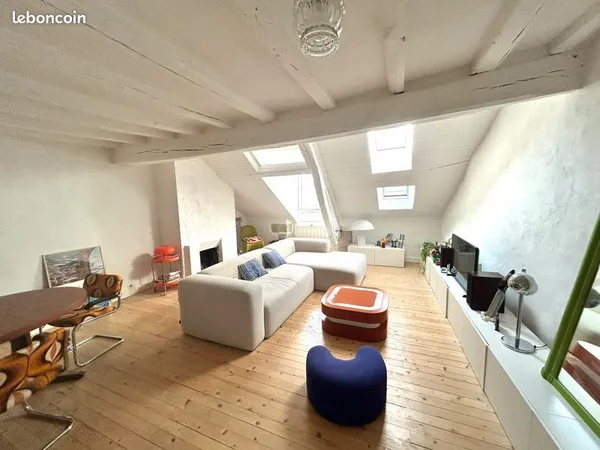 Chambres en coloc - Grand duplex meublé, hypercentre Orléans