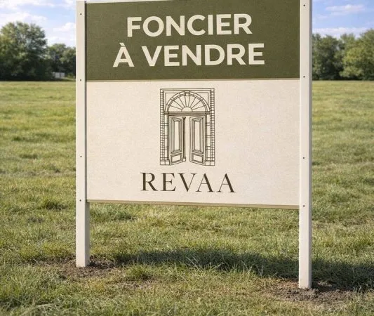 Terrain constructible 1407 m²