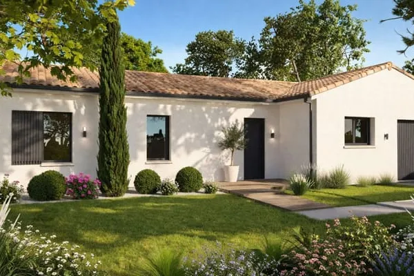 Projet de construction d'une maison 90 m² avec terrain à BAZAS (33)
