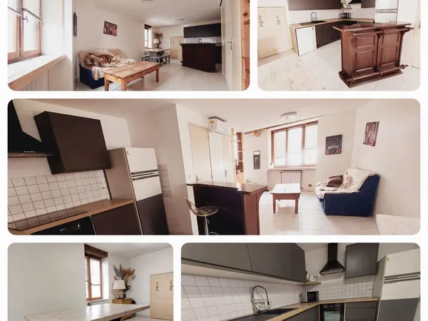 Maison de ville meublée 89 m² 5 pièces Bourg Saint Andéol