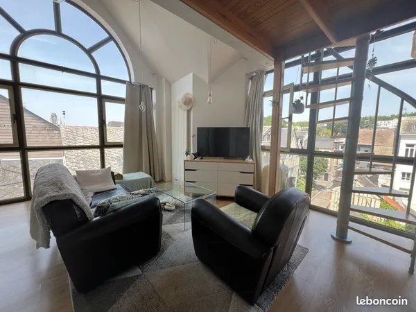 Rouen centre Rive Droite - Mini-loft lumineux