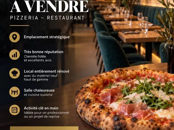 Fonds de commerce à vendre pizzeria / restaurant secteur metz
