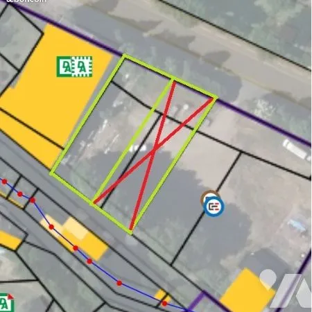 Terrain 480 m² MONTSOREAU