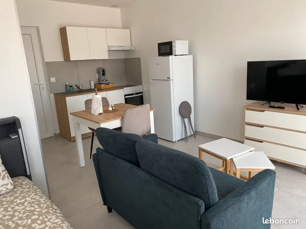 Gite maison type appartement plein pied t1 bis