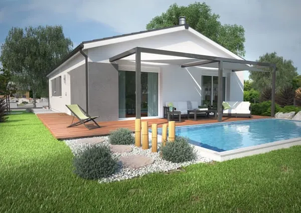 MAISON NEUVE + TERRAIN A MONBEQUI