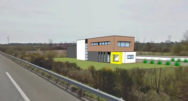 VENTE, ou LOCATION, Batiment d'activité 575 m² sur 4200 m2 avec visibilité - Pontchateau
