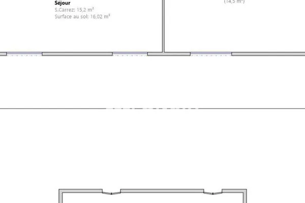 Appartement 2 pièces 53 m²