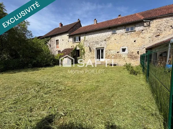 VALLEE DE L'OUCHE, MAISON DE VILLAGE AVEC JARDIN 10 MINUTES BLIGNY SUR OUCHE, 35 MINUTES DIJON 30 MI