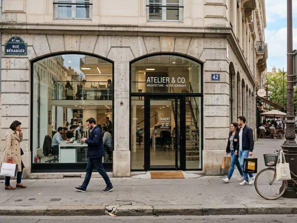 Local commercial 91 m²