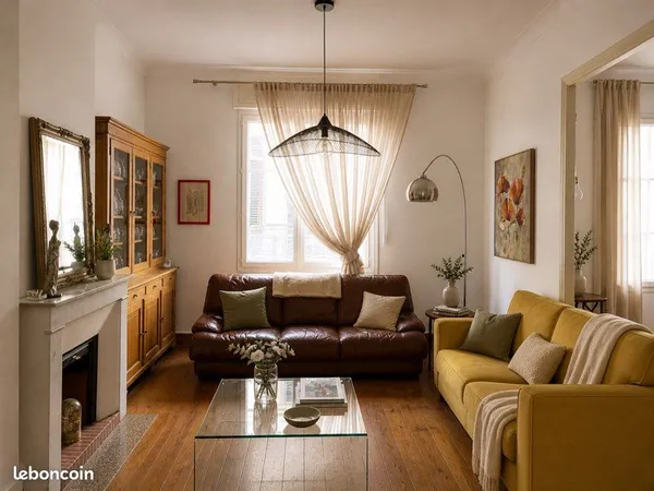 Appartement 107 m² - Cours Paoli - Corte - Terrasse et cave