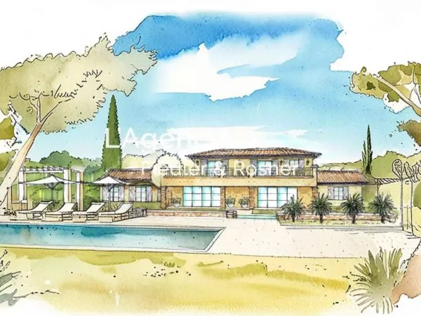 REF 745 : SAINT-TROPEZ - MAISON À RENOVER - À PIED DU CENTRE DU