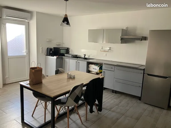Maison t3 avec garage et jardin
