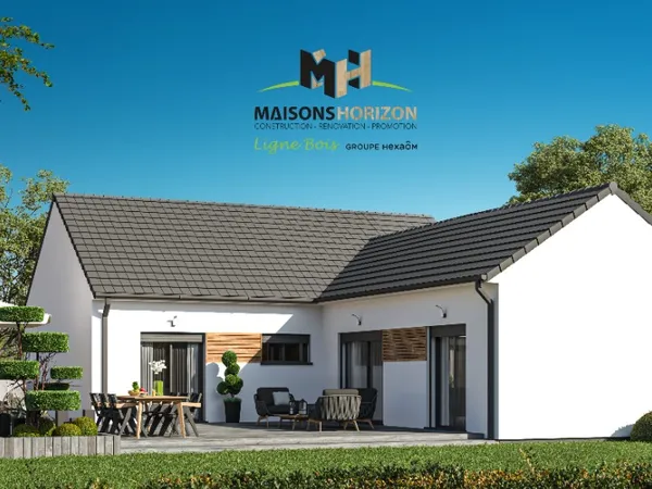 Terrain + maison 93 m²