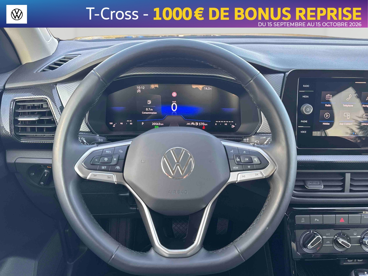 Volkswagen T-Cross 1.0 TSI 116 Start/Stop DSG7 — photo 22