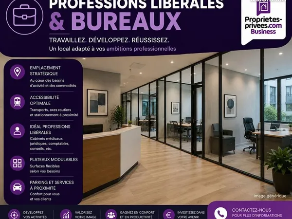 Local bureaux 325 m²