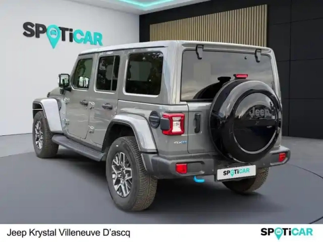 Jeep Wrangler unlimited 2.0 t 380ch 4xe overland command-trac my23 — photo 33