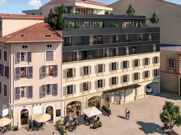 Le Mondial - Nouvelle résidence de standing au centre de Menton · Bureau de vente ouvert