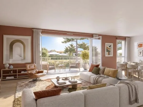 T3 pièces norme RE2020 - balcon et parking
