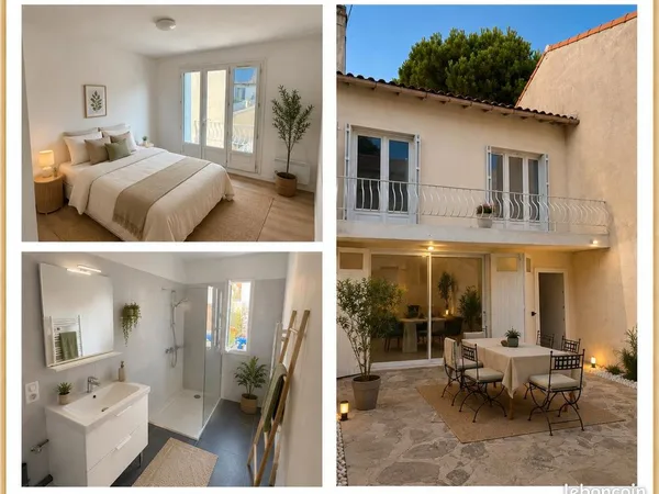 Maison jardin 3ch