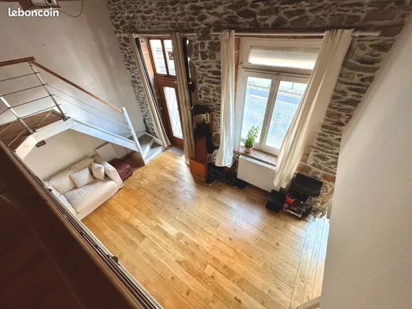 Croix-Rousse - Appartement de caractère - 3 chambres- Mezzanine