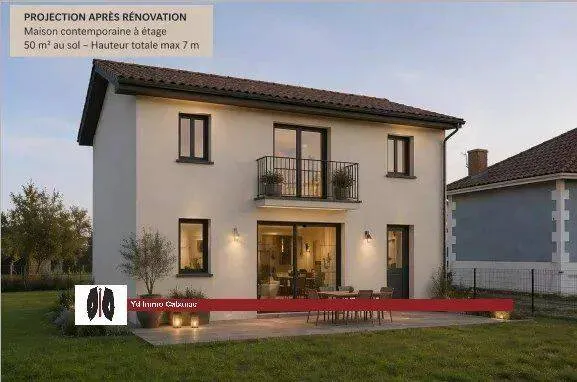 Maison 2 pièces 100 m²