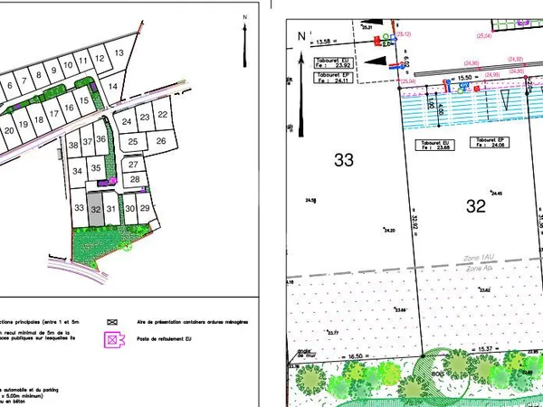 Terrain 512 m² BREM SUR MER